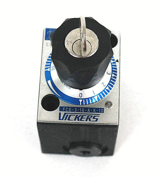 NIB VICKERS FCG-3-16-A-K-10 FLOW CONTROL VALVE FCG316AK10