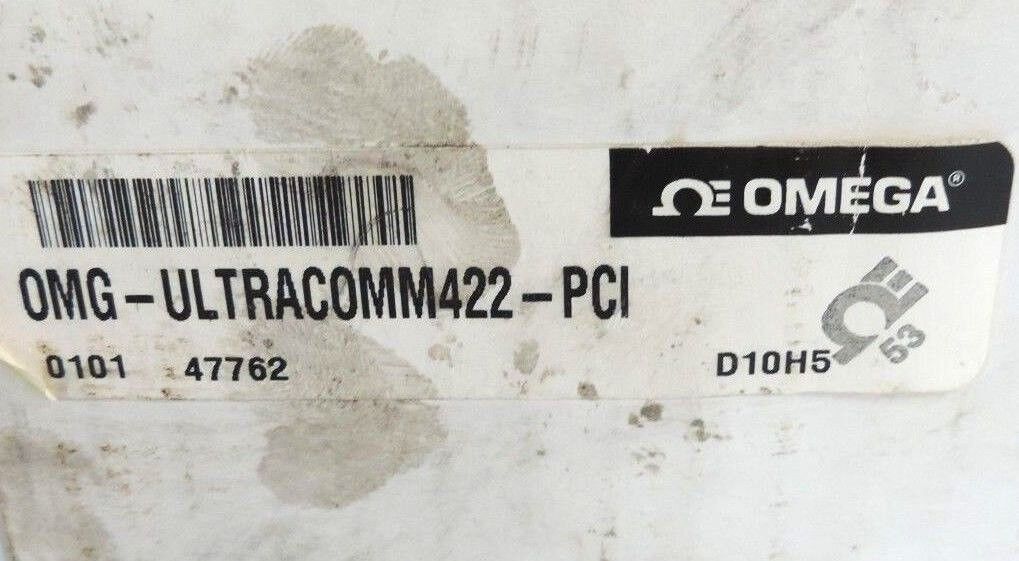 NIB OMEGA OMG-ULTRA-COMM422-PCI AUTOMATIC FOUR POINT PCI RS-422/485 INTERFACE