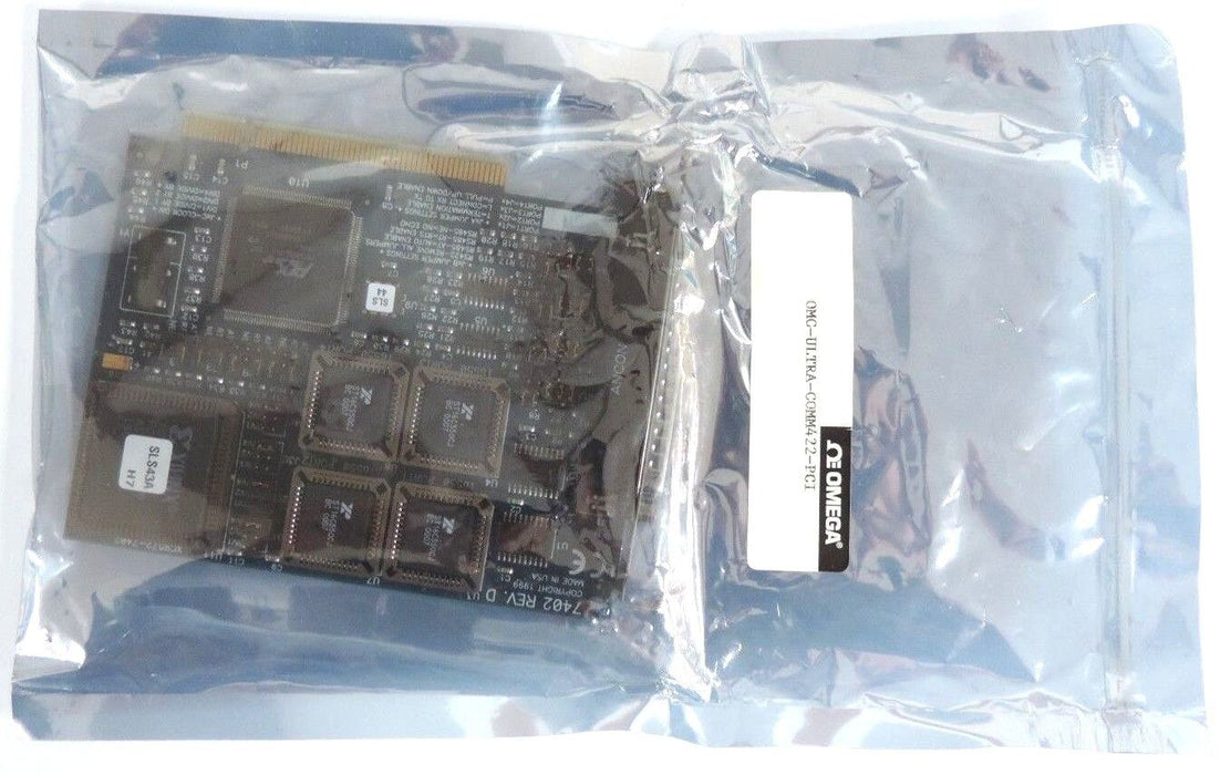 NIB OMEGA OMG-ULTRA-COMM422-PCI AUTOMATIC FOUR POINT PCI RS-422/485 INTERFACE