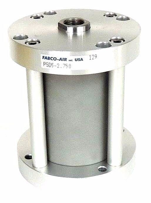 NEW FABCO AIR PSD5-2.750 PANCAKE II CYLINDER 2'' BORE 2-3/4" STROKE PSD52750