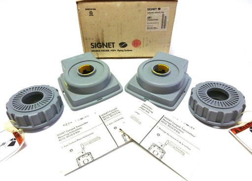 LOT OF 2 NEW SIGNET 3-8011 INTEGRAL MOUNTING KIT 1/2" NPT PORTS 38011 198864500