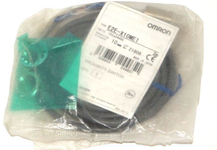 NEW OMRON E2E-X10ME1 PROXIMITY SENSOR E2EX10ME1, 12-24VDC