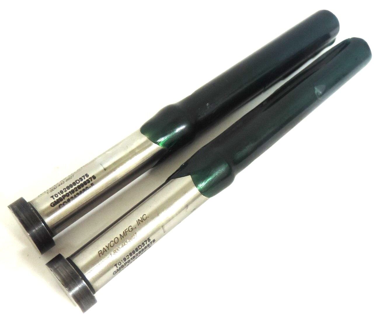 LOT OF 2 RAYCO SHAFTS T0192898D375, GMSP0192898375, CO# 243680-5