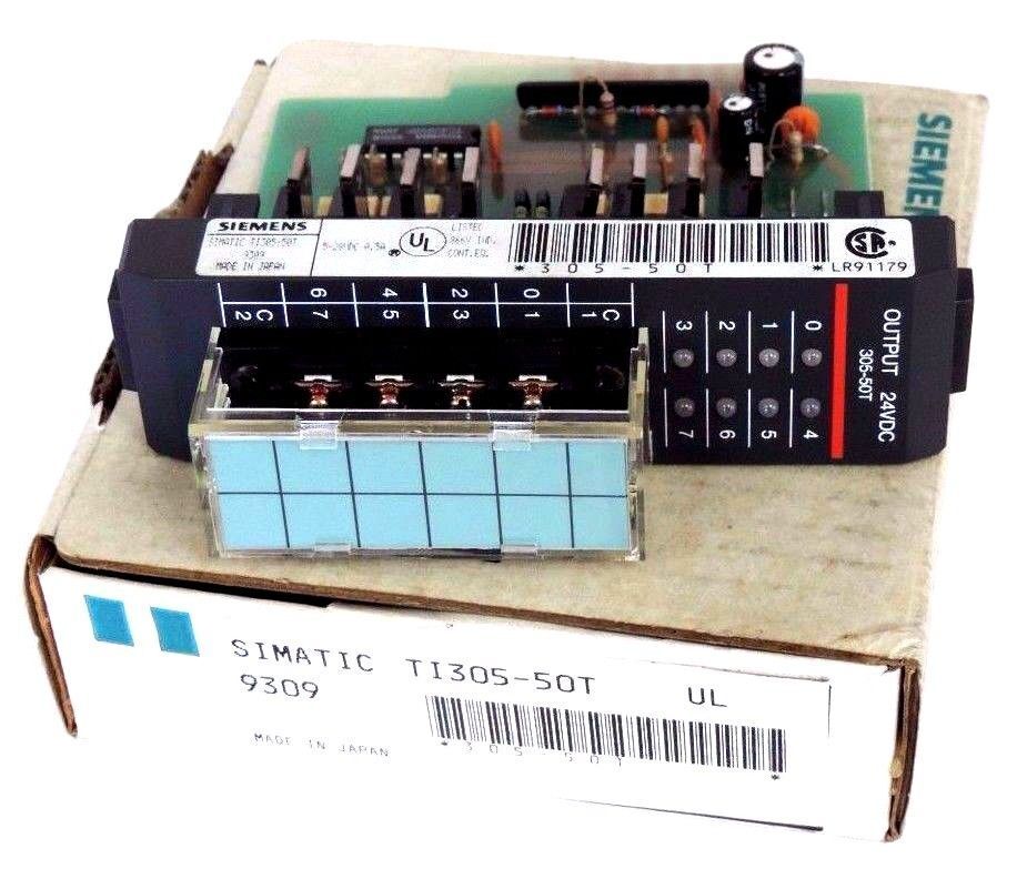 NIB SIEMENS 305-50T OUTPUT MODULE TI305-50T, 24VDC, 30550T