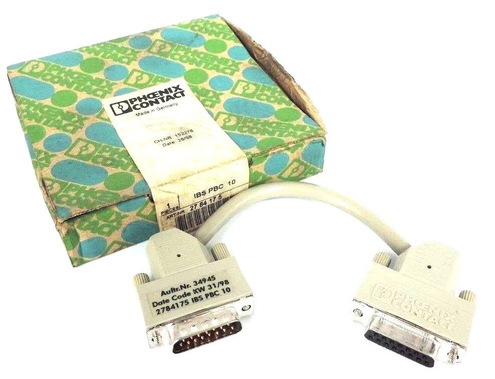 NIB PHOENIX CONTACT 2784175 CABLE I/O BUS CH-NR 152276 IBS PBC 10