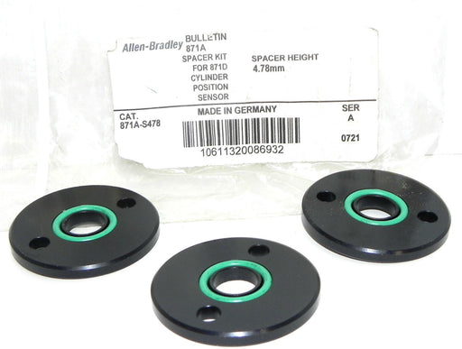 NEW ALLEN BRADLEY 871A-S478 SPACER KIT FOR 871D CYLINDER SER. A, 4.78MM HEIGHT