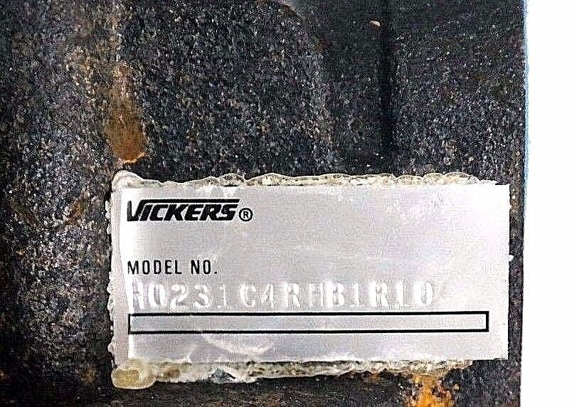 NEW VICKERS H0231C4RHB1R10 VALVE BODY