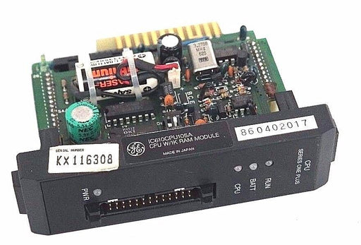 GE FANUC IC610CPU105A CPU W/1K RAM MODULE