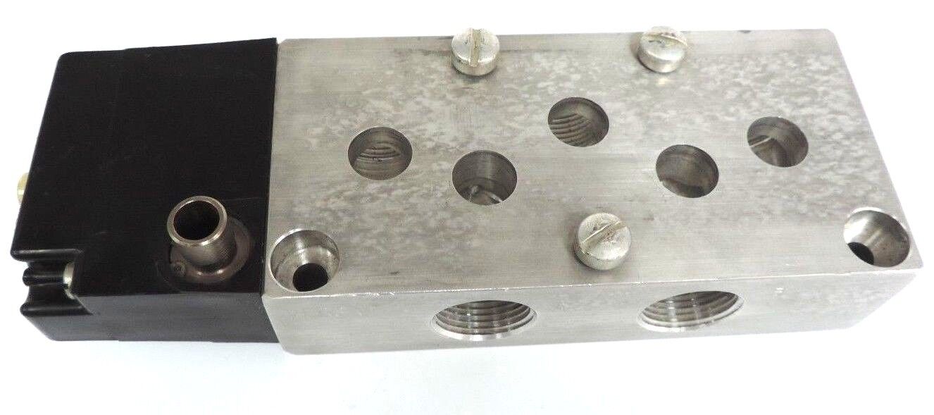 NEW VERSA 25-870-8160A SOLENOID VALVE C-962318 MANIFOLD BLOCK