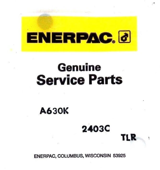 LOT OF 5 NEW ENERPAC A630K SERVICE PARTS