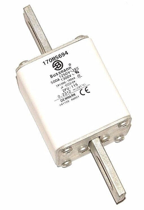 BOX OF 3 NEW BUSSMANN 170M5694 FUSES 500 A, 1250-1300 V