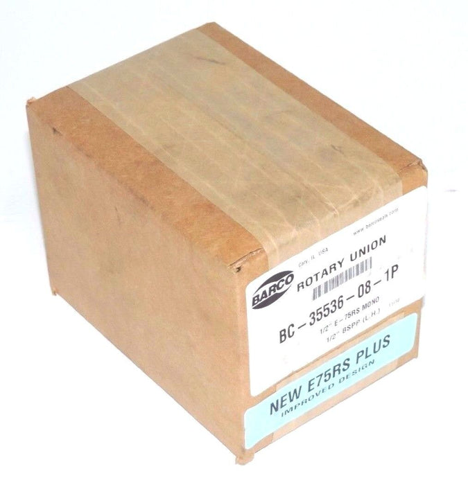 NIB BARCO BC-35536-08-1P ROTARY UNION 1/2'' E-75RS MONO 1/2'' BSPP (L.H.)