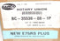NIB BARCO BC-35536-08-1P ROTARY UNION 1/2'' E-75RS MONO 1/2'' BSPP (L.H.)
