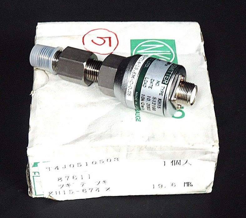 NIB NAGANO KEIKI KH15 PRESSURE TRANSMITTER KH15-PT14-19.6M-C-0.25 24V DC