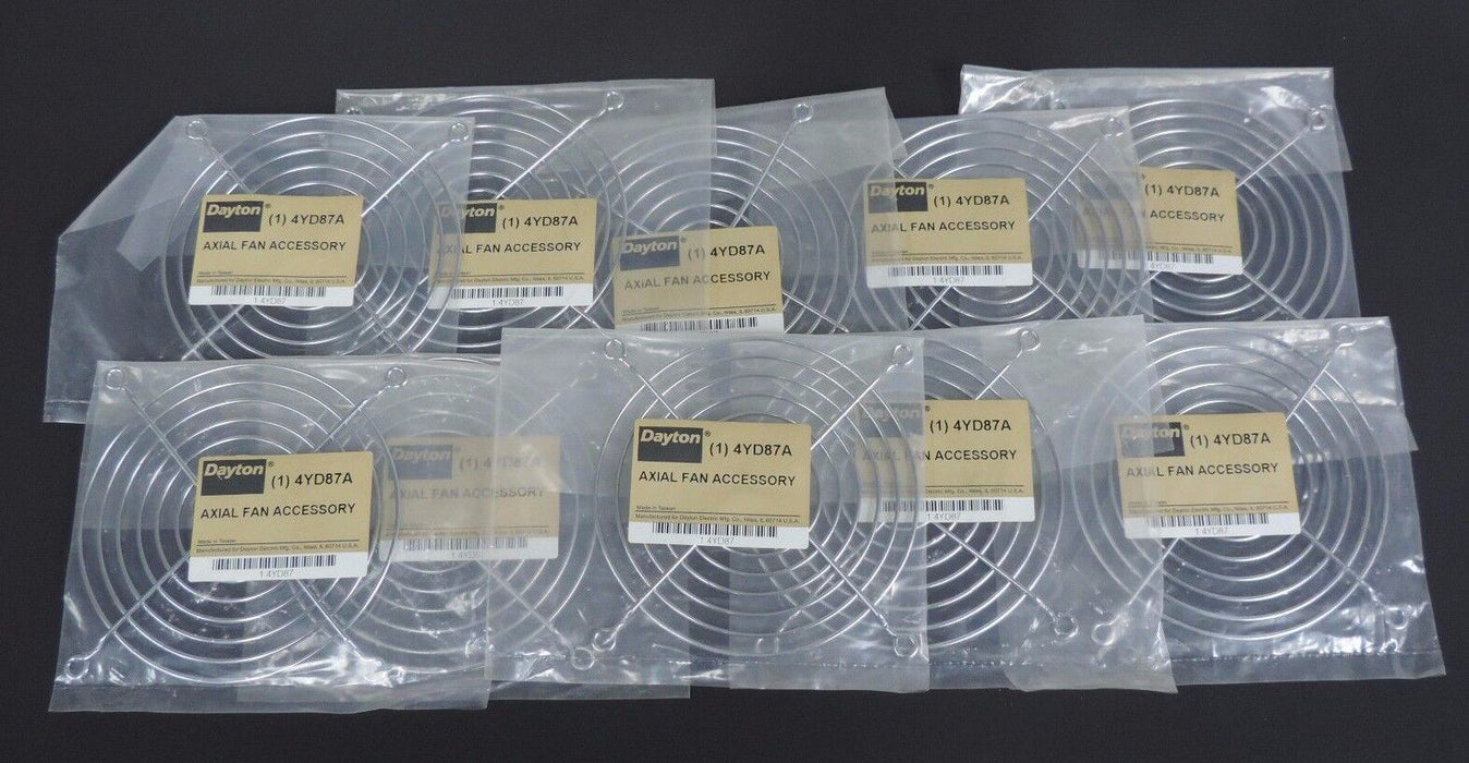 LOT OF 10 NEW DAYTON 4YD87A AXIAL FAN ACCESSORYS