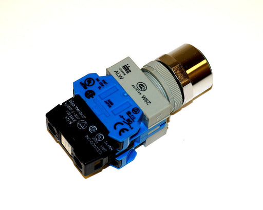 NEW IDEC ALW-W6Z GREEN PUSHBUTTON W/ TW-DAIF LAMP 5-30V