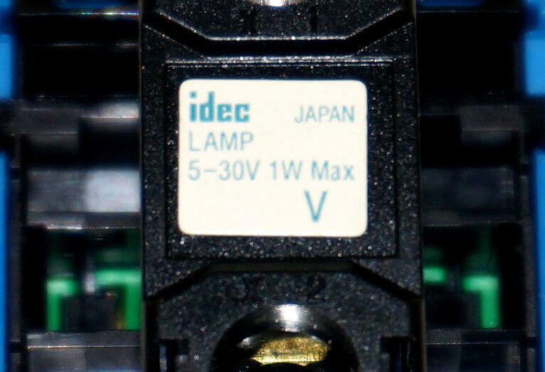 NEW IDEC ALW-W6Z GREEN PUSHBUTTON W/ TW-DAIF LAMP 5-30V