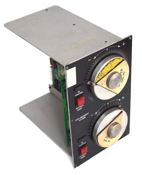 OLOFSSON TOOL EM651500*1 DIAMETER/DEPTH CONTROL PANEL W/ 12-10009 BOARD 1210009