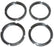 NEW LOT OF 4 NEW KAMPFWT 872065701 SHOCK ABSORBERS 832647