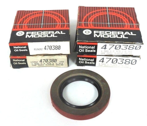 LOT OF 4 NIB FEDERAL MOGUL 470380 OIL SEALS 1.500 X 2.375 X 0.312