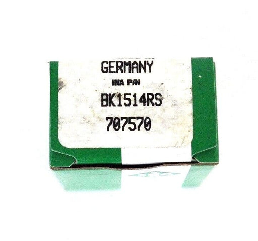 LOT OF 2 NEW INA BK1514RS NEEDLE ROLLER BEARINGS 707570