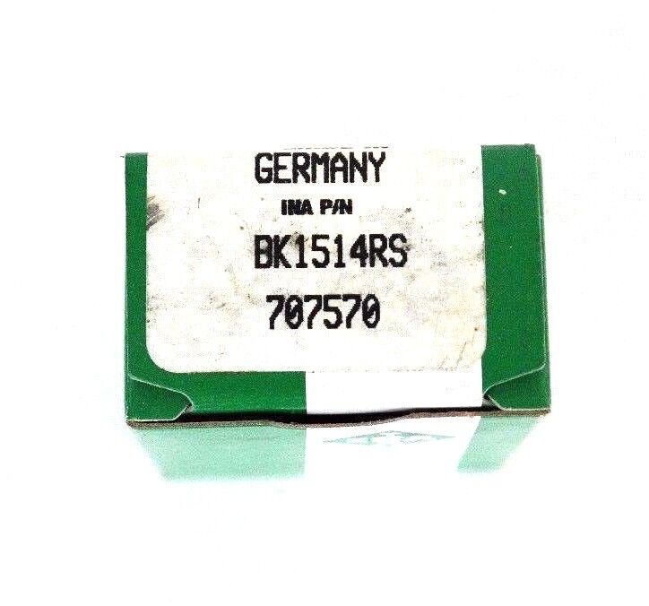 LOT OF 2 NEW INA BK1514RS NEEDLE ROLLER BEARINGS 707570