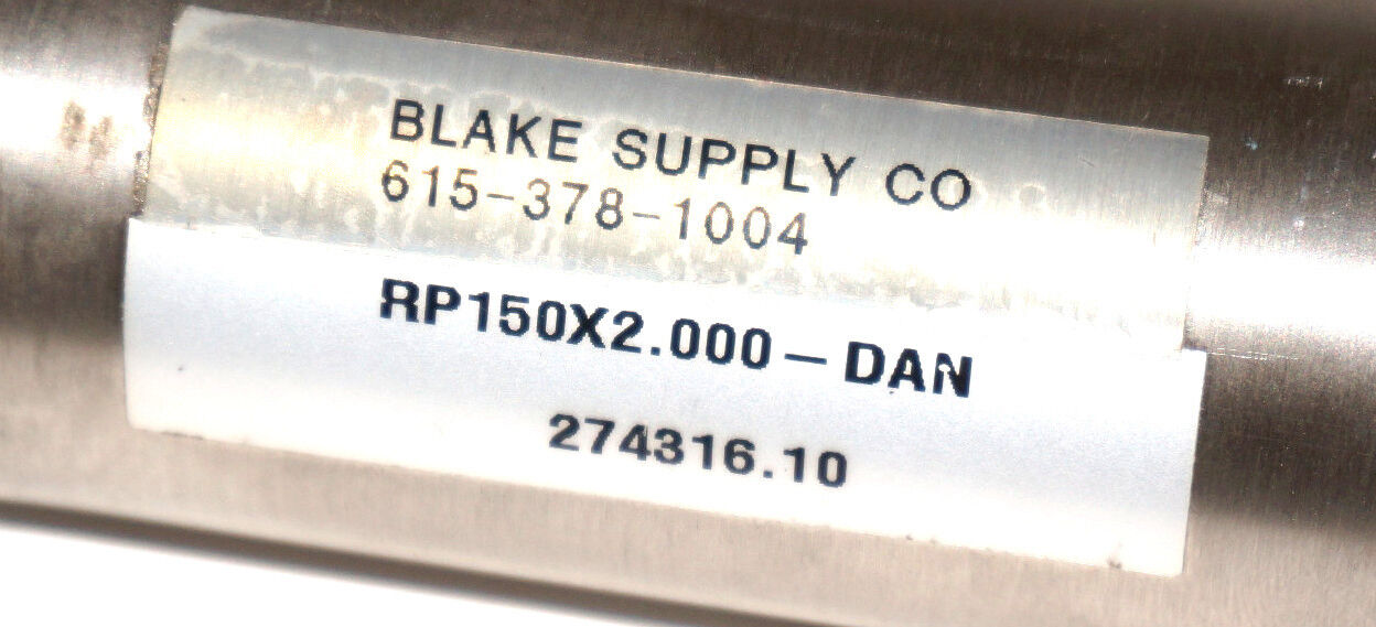 NEW BLAKE SUPPLY RP150X2.000-DAN CYLINDER