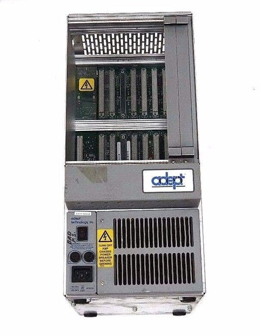 ADEPT TECHNOLOGY INC MV-8 CONTROLLER RACK P/N 30330-15000 200-240V, 2.5A, 50/60H