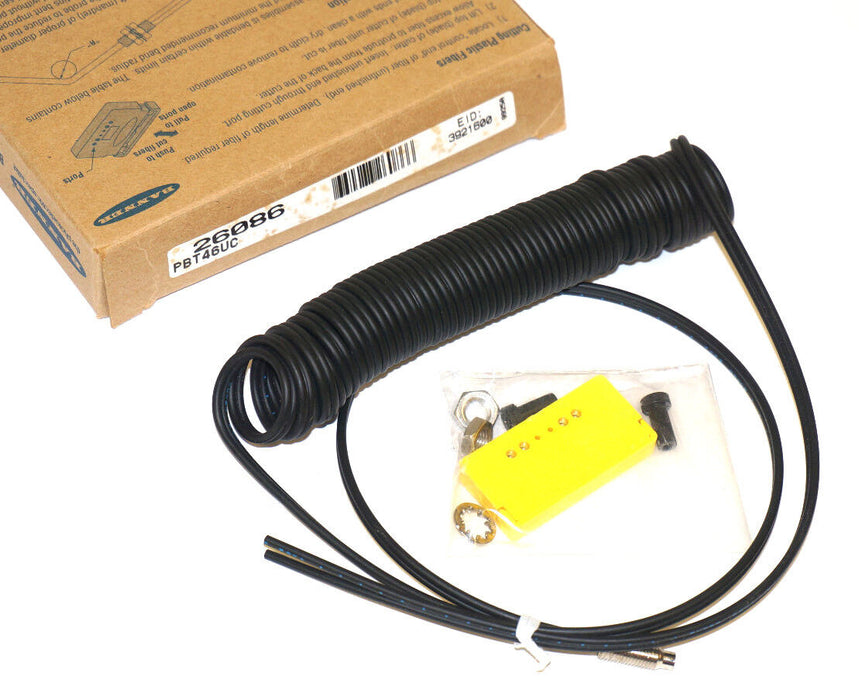 NIB BANNER PBT46UC FIBER OPTIC CABLE ASSEMBLY 26086