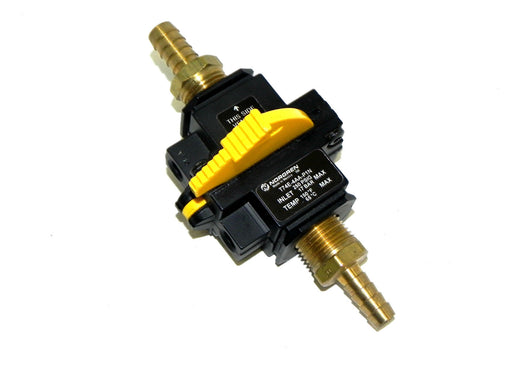 NORGREN T74E-4AA-P1N SHUT OFF VALVE 1/2'' W/ BRASS END CONNECTORS T74E4AAP1N