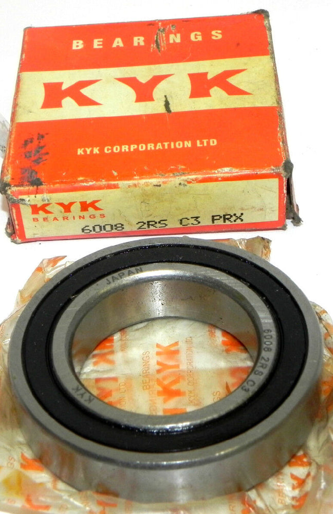 NIB KYK 60082RSC3PRX BEARING 6008 2RS C3 PRX