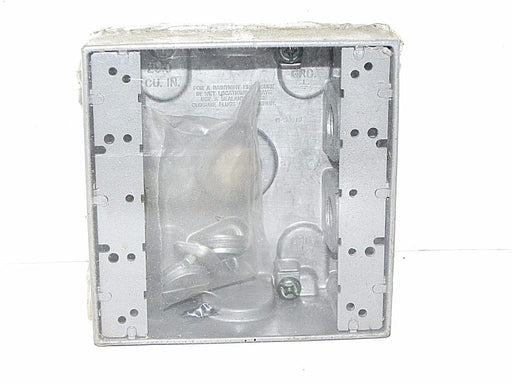 NEW BELL OUTDOOR 5337-0 HUBBELL ELECTRIC BOX 4-1/4'' BY 4-1/2''