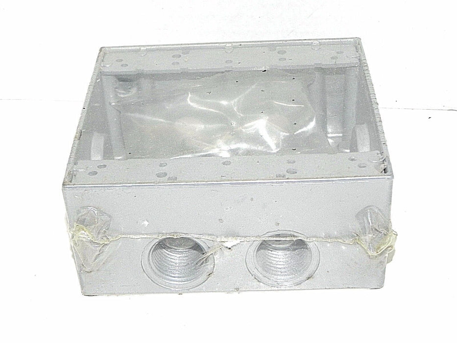 NEW BELL OUTDOOR 5337-0 HUBBELL ELECTRIC BOX 4-1/4'' BY 4-1/2''