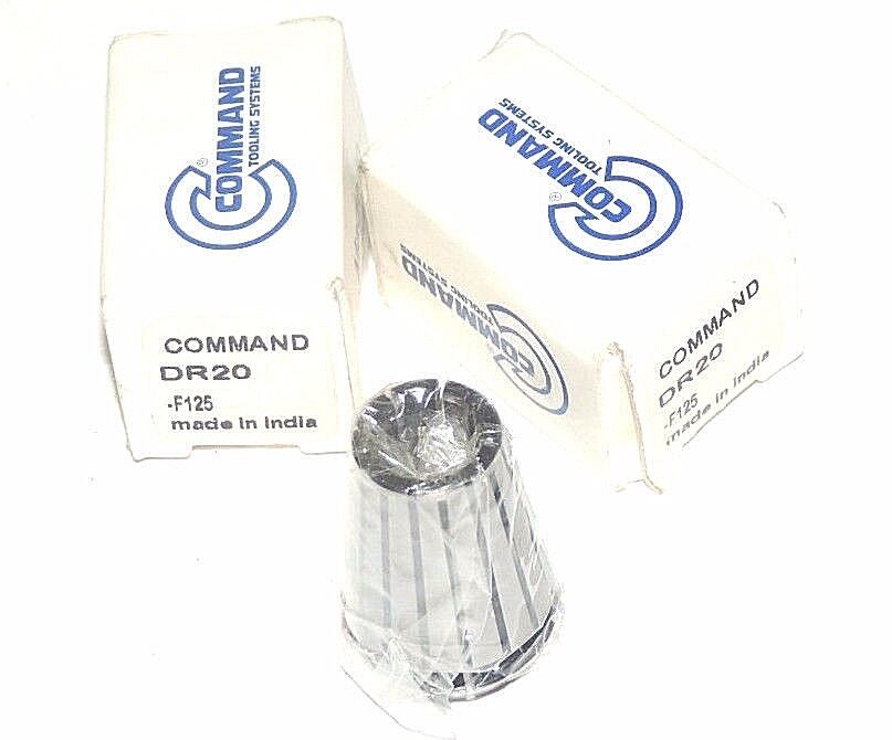 LOT OF 2 NIB COMMAND DR20-F125 COLLET DR20F125