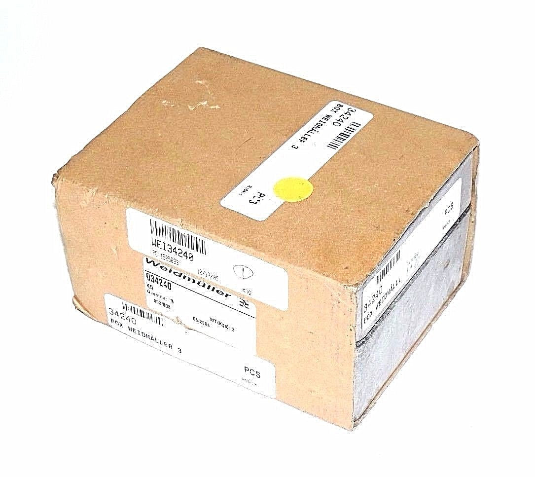 NIB WEIDMULLER 034240 JUNCTION BOX 3 ALUMINUM K5 170X130X90MM