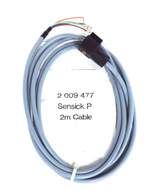 NEW SICK 2-009-477 6 PIN SQUARE PLUG CABLE 2009477 2M