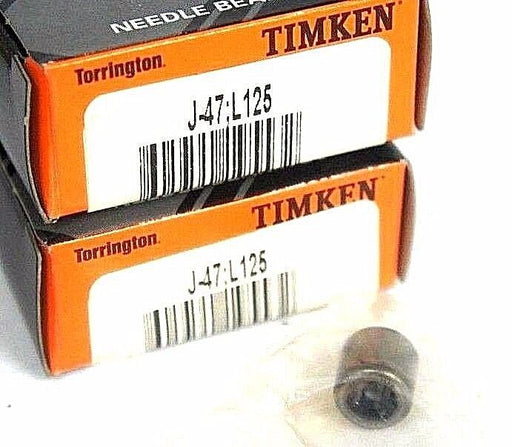 LOT OF 2 NIB TIMKEN J-47:L125 NEEDLE BEARINGS J-47 L125