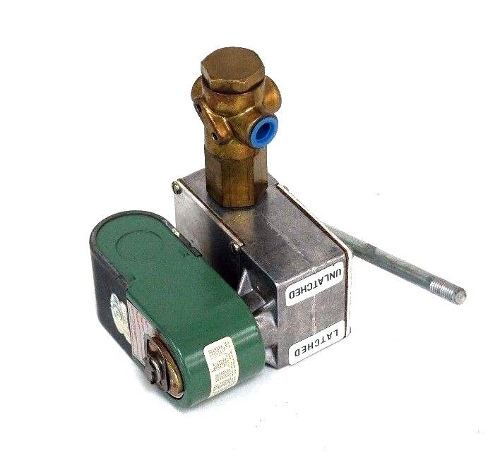 NEW ASCO 330840U VALVE 1/4'' PIPE, 16.7 WATTS, ORIFICE 11/16 W/ LATCH LOCK