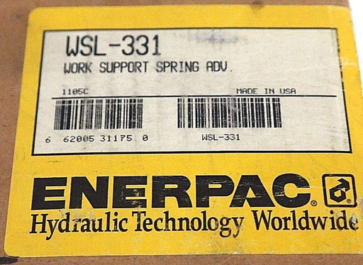 NIB ENERPAC WSL-331 WORK SUPPORT SPRING ADV. WSL331