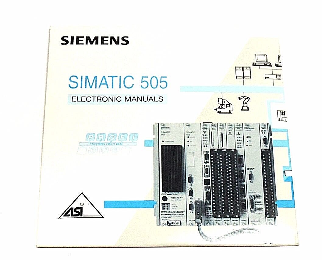 NEW SIEMENS SIMATIC 505 PPX505-CDMANUAL-3 ELECTRONIC MANUALS PPX505CDMANUAL3
