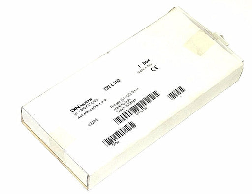 NIB AUTOMATION DIRECT DINENECTORS DN-L100 PRINTED MARKING TAGS X500 (51-100) 6MM