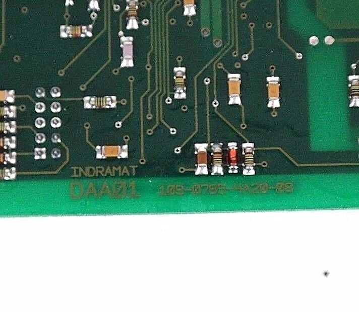 INDRAMAT 109-0785-4B20-08 PC CONTROL BOARD DAA1.1, 109-0785-4A20-08