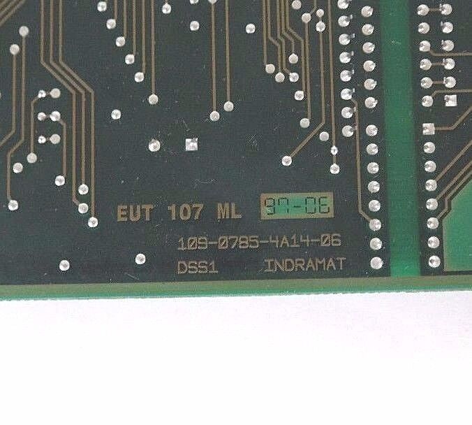 INDRAMAT 109-0785-4B14-06 PC CONTROL BOARD DSS1.3, 109-0785-4A14-06