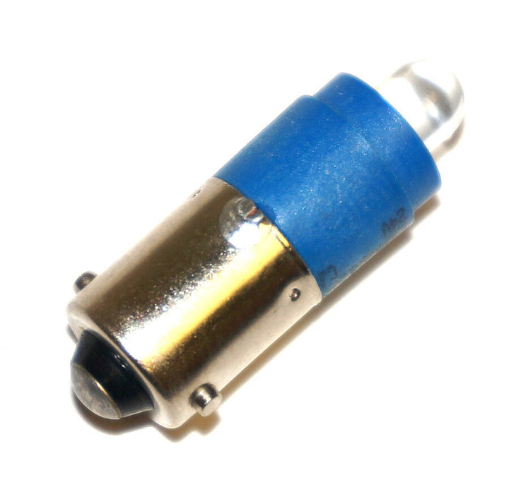 NEW GE 080BA9S24LL BLUE LED BULB 24V