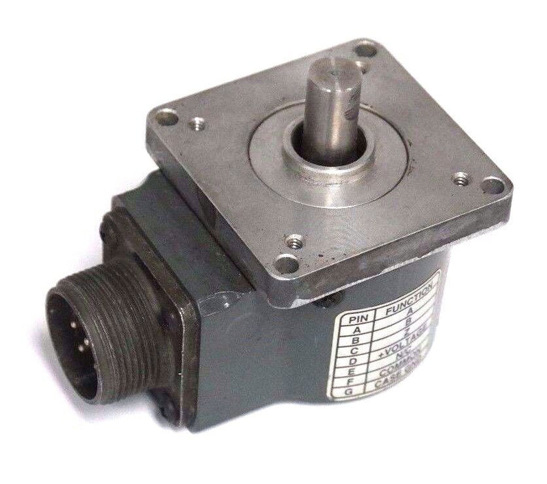DANAHER DYNAPAR H231000144423 ENCODER C564830 10MM SFT, 5-26V, 7PN CONN SI MT