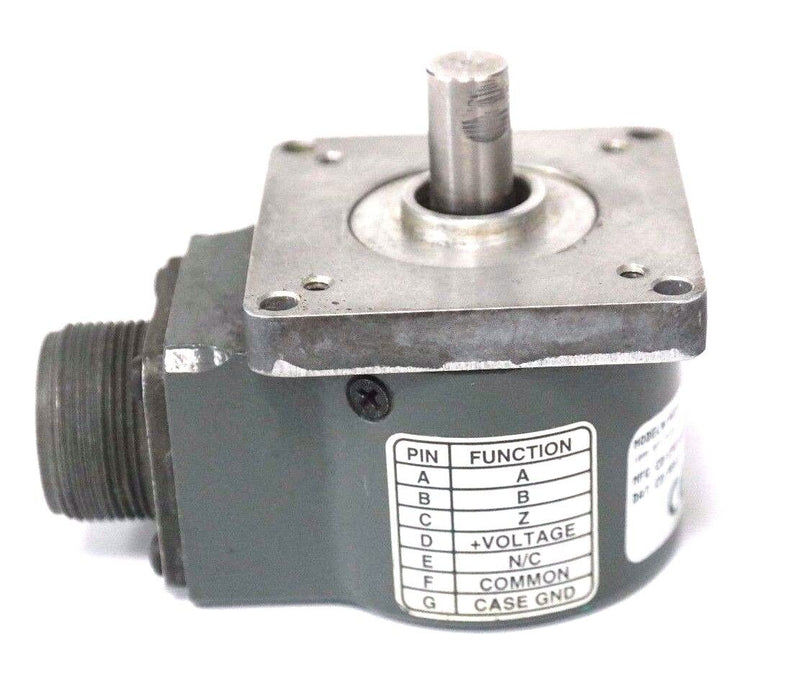 DANAHER DYNAPAR H231000144423 ENCODER C564830 10MM SFT, 5-26V, 7PN CONN SI MT