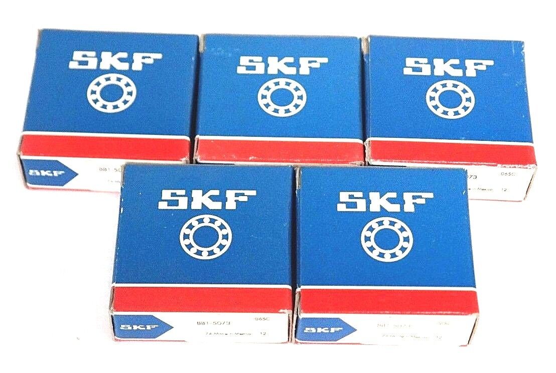 LOT OF 5 NIB SKF BB1-5073 DEEP GROOVE BALL BEARINGS BB15073