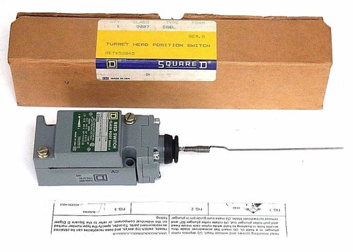 NIB SQUARE D 9007-C86L REED LIMIT SWITCH CO86, SER. A, 600V, 5A, CT-54, 9007-L