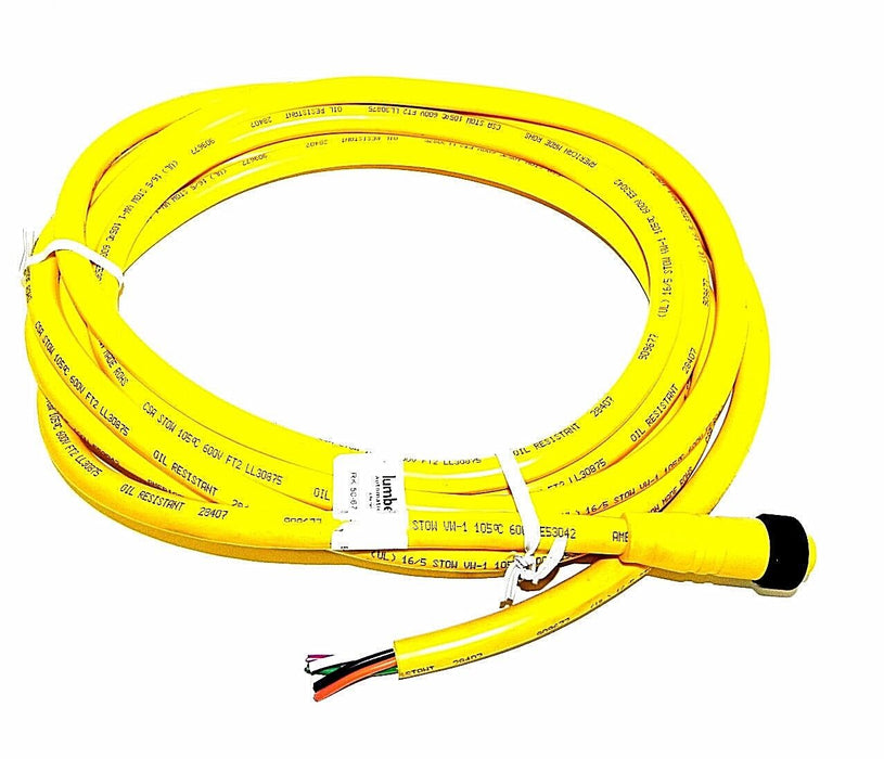 NEW LUMBERG RK-50-677/15F CORDSET 15FT RK5067715