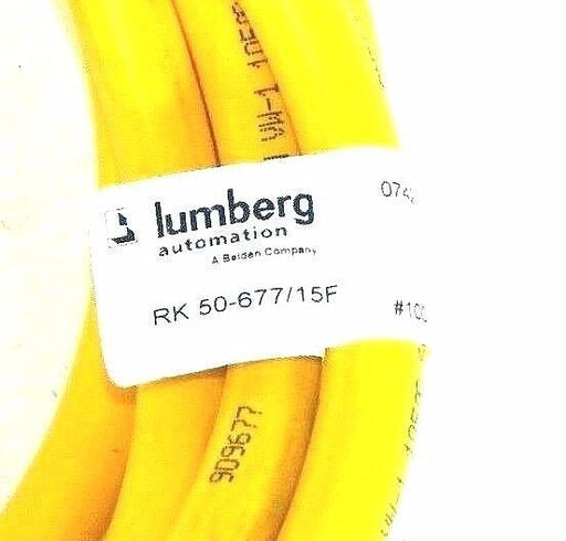 NEW LUMBERG RK-50-677/15F CORDSET 15FT RK5067715